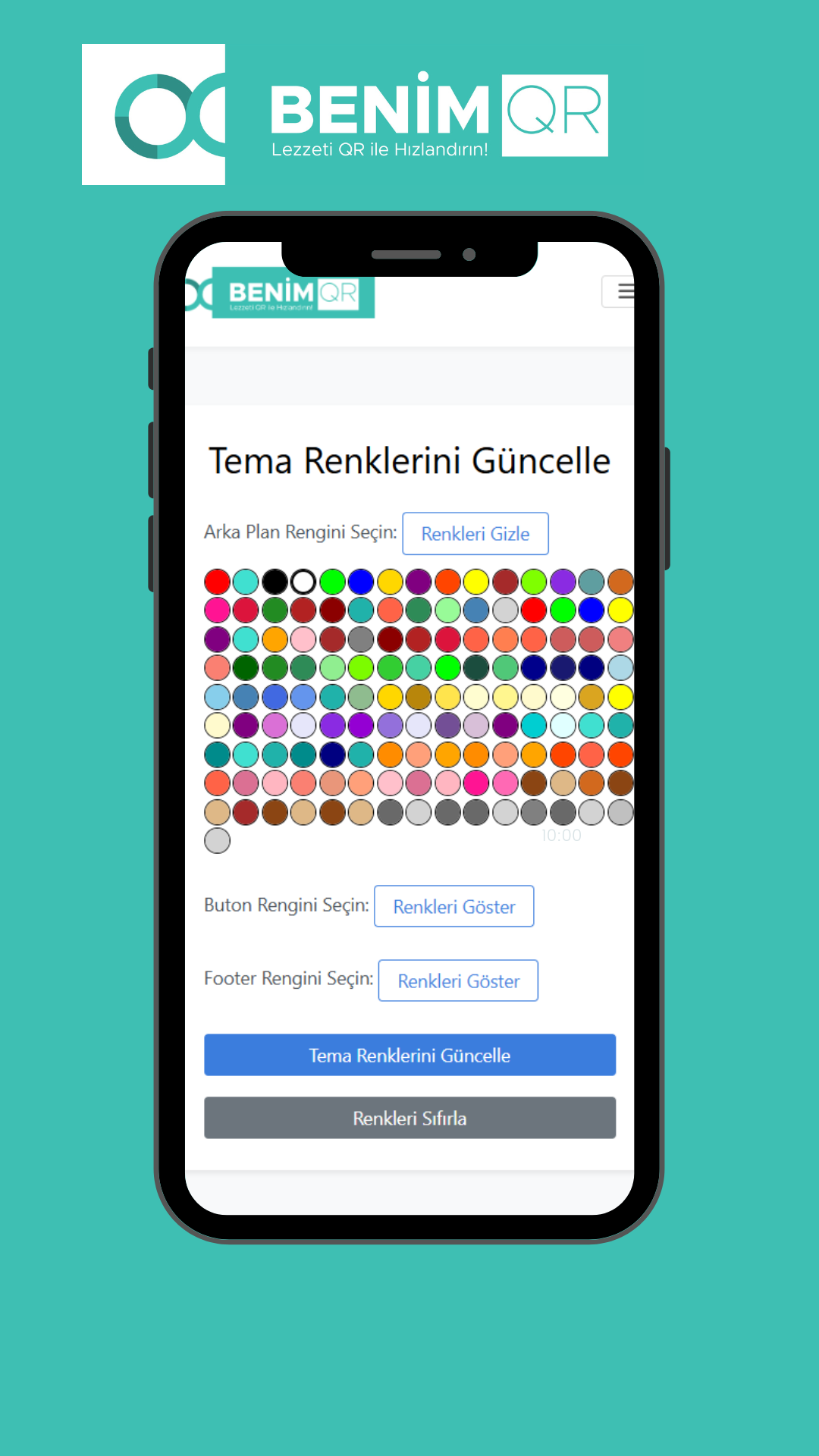 Tema Rengini Değiştirme